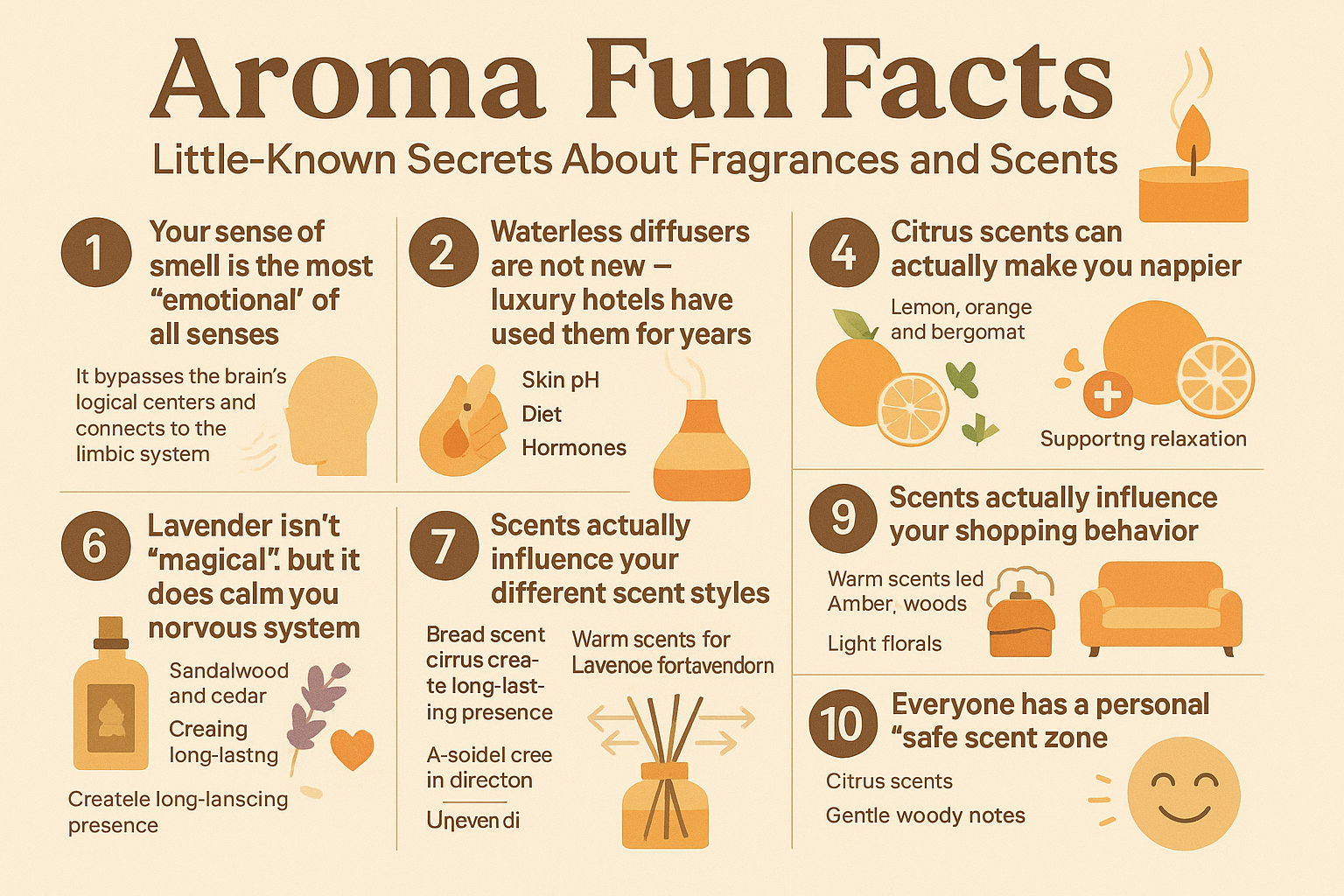 Aroma Fun Facts: Little-Known Secrets About Fragrances and Scents