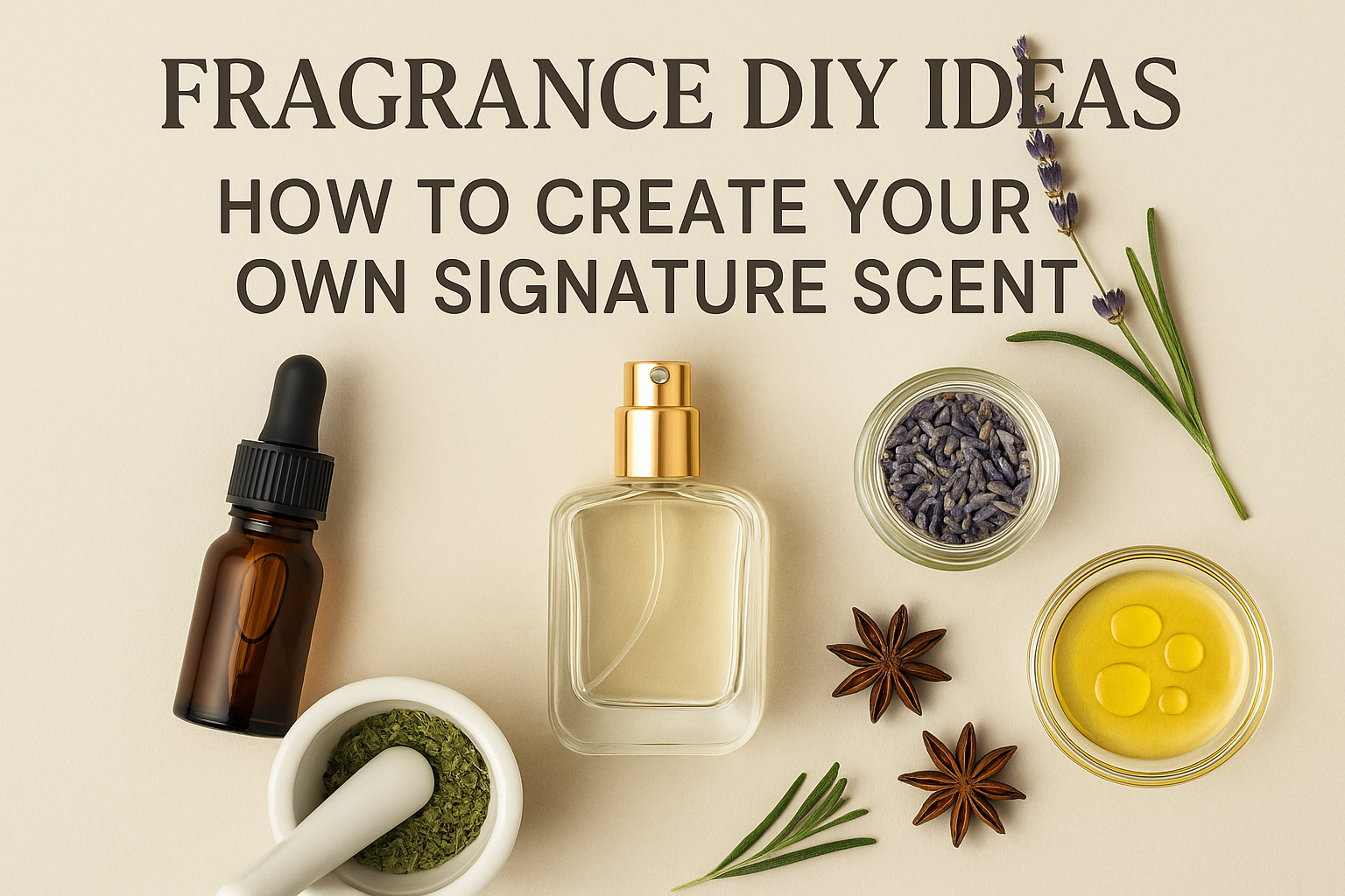 Fragrance DIY Ideas: How to Create Your Own Signature Scent