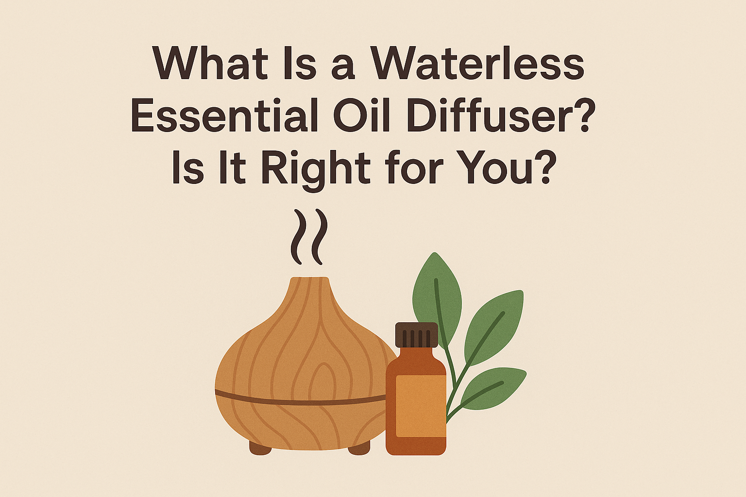 What Is a Waterless Essential Oil Diffuser? Is It Right for You?